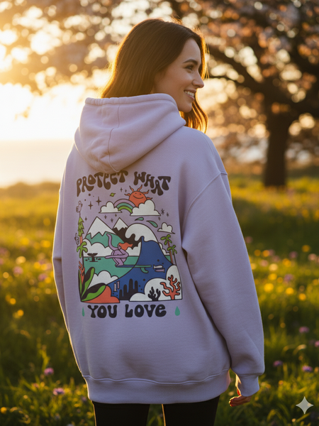 Nature Love Unisex Oversized Hoodie