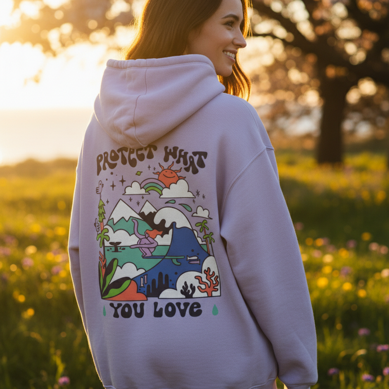 Nature Love Unisex Oversized Hoodie