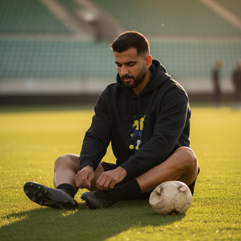 Football Unisex Oversized Hoodie