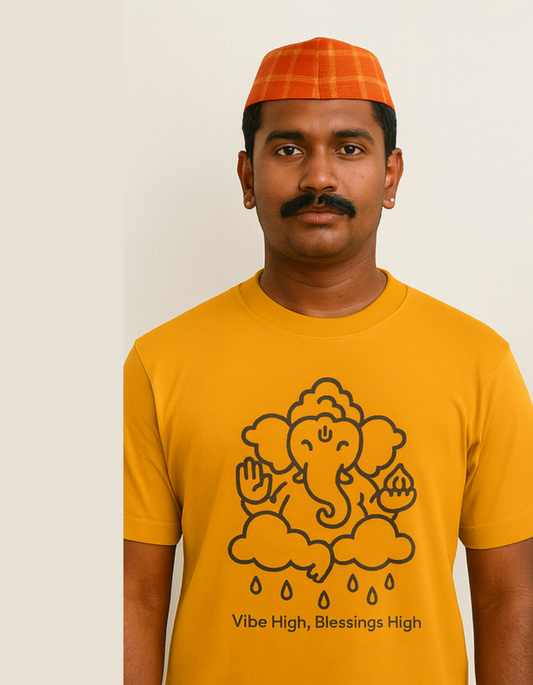 Ganpati Unisex Oversized Classic T-Shirt