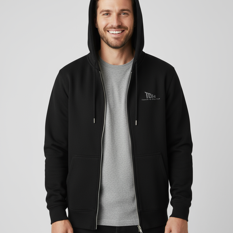 TOH Unisex Zip Hoodie