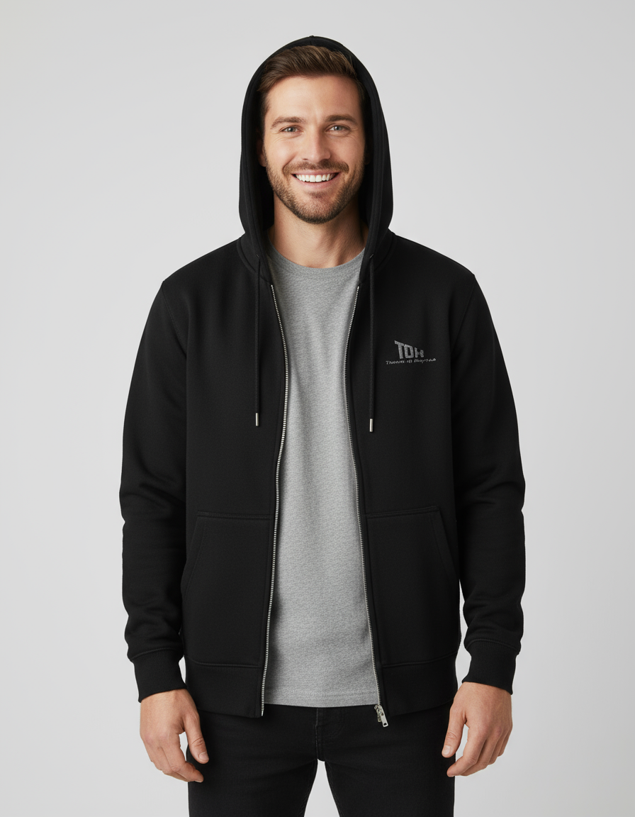 TOH Unisex Zip Hoodie